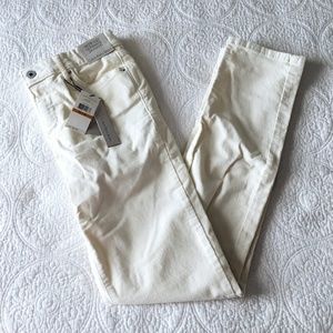 Calvin Klein Jeans Ivory Corduroy Skinny Pants
